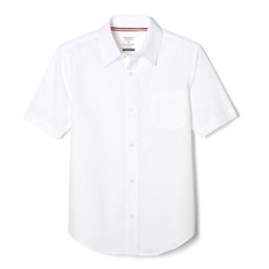 Boys Short Sleeve Classic Dress Shirt
