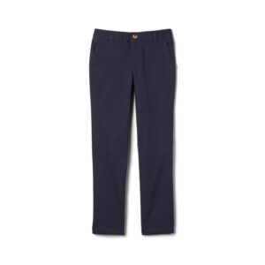 Girls Straight Leg Navy Pants